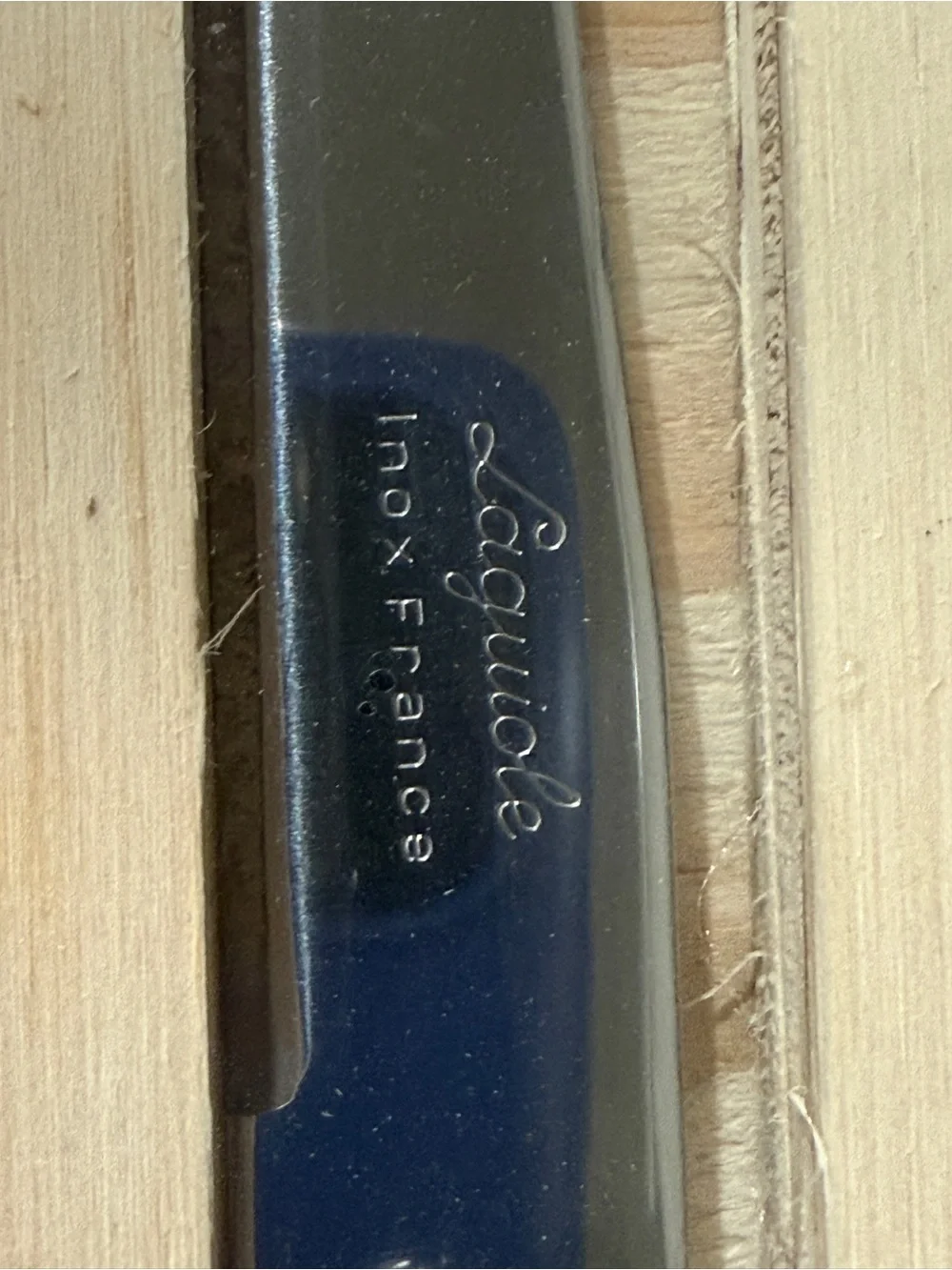 Laguiole Made in France Stainless Steel Butter Spreader Knife